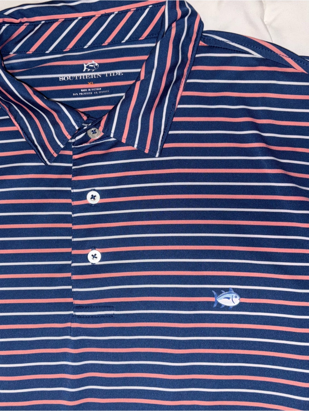 Southern Tide Skipjack Polo XL Striped
